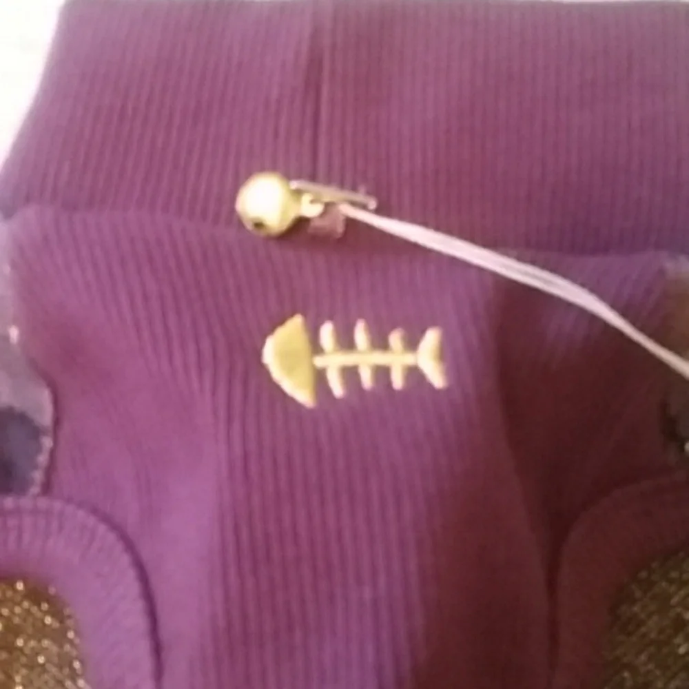 PETS: DIAMOND JEWEL CAT SWEATER